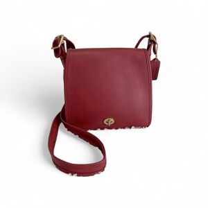 Coach Crossbody Bag in Deep Berry
